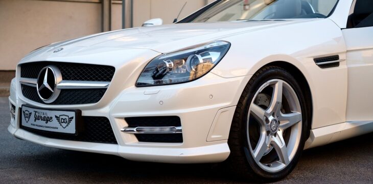 white car luxury